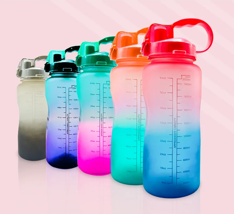 Wasserflasche Tritan Sk Pc Bpa Free Plastic Protein Custom Logo 32oz 1000ml 1 Litter 0693