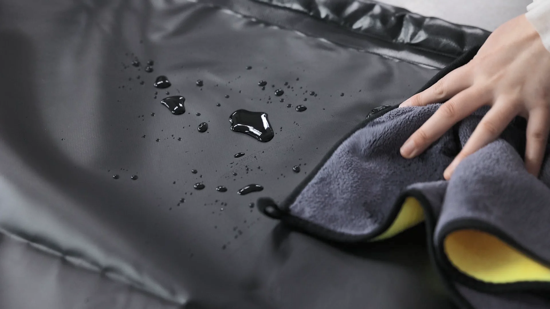 9' X 22' Black Garage Rubber Car Mat Suv/truck Size Containment Mat