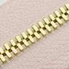 Pink cloth+gold teeth