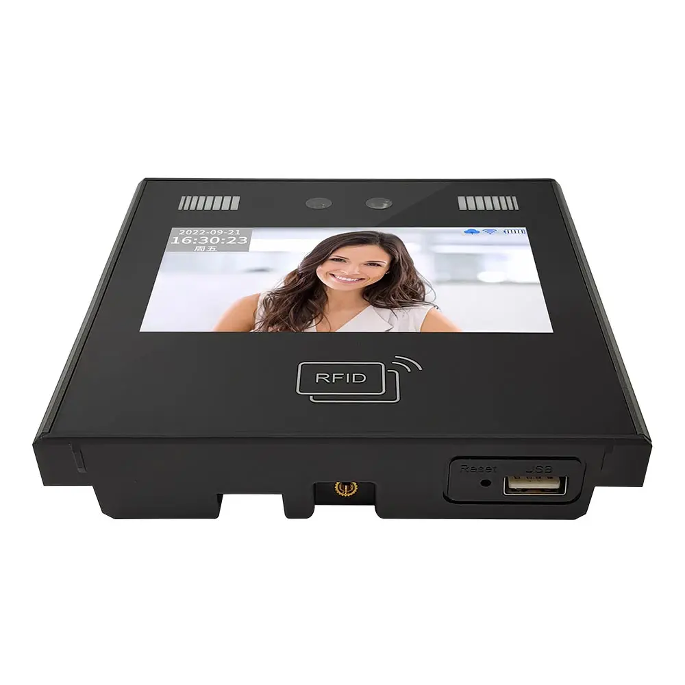 Smart School Attendance Management System with SMS Notification Biometric AI Face Recognition Time Recording for Parents