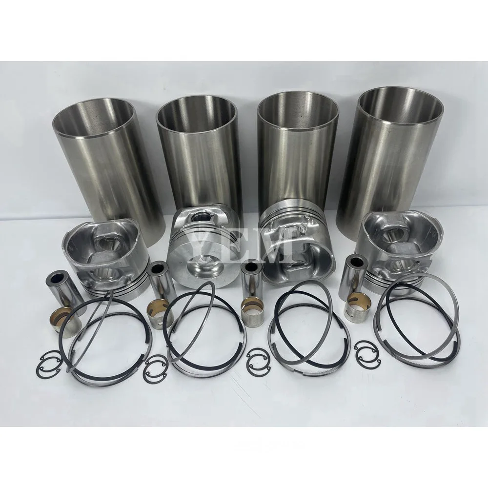 For Deutz BF4M2011 Cylinder Liner Kit Excavator Standard Size Engine Parts 3
