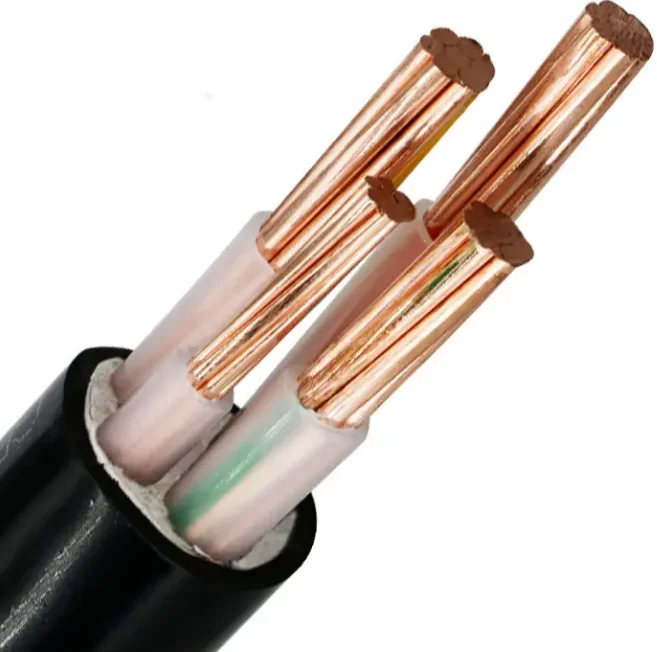 NYY/YJV Ventes directes d'usine Noyau de cuivre XLPE isolé PVC gainé câble d'alimentation multi-core de haute qualité