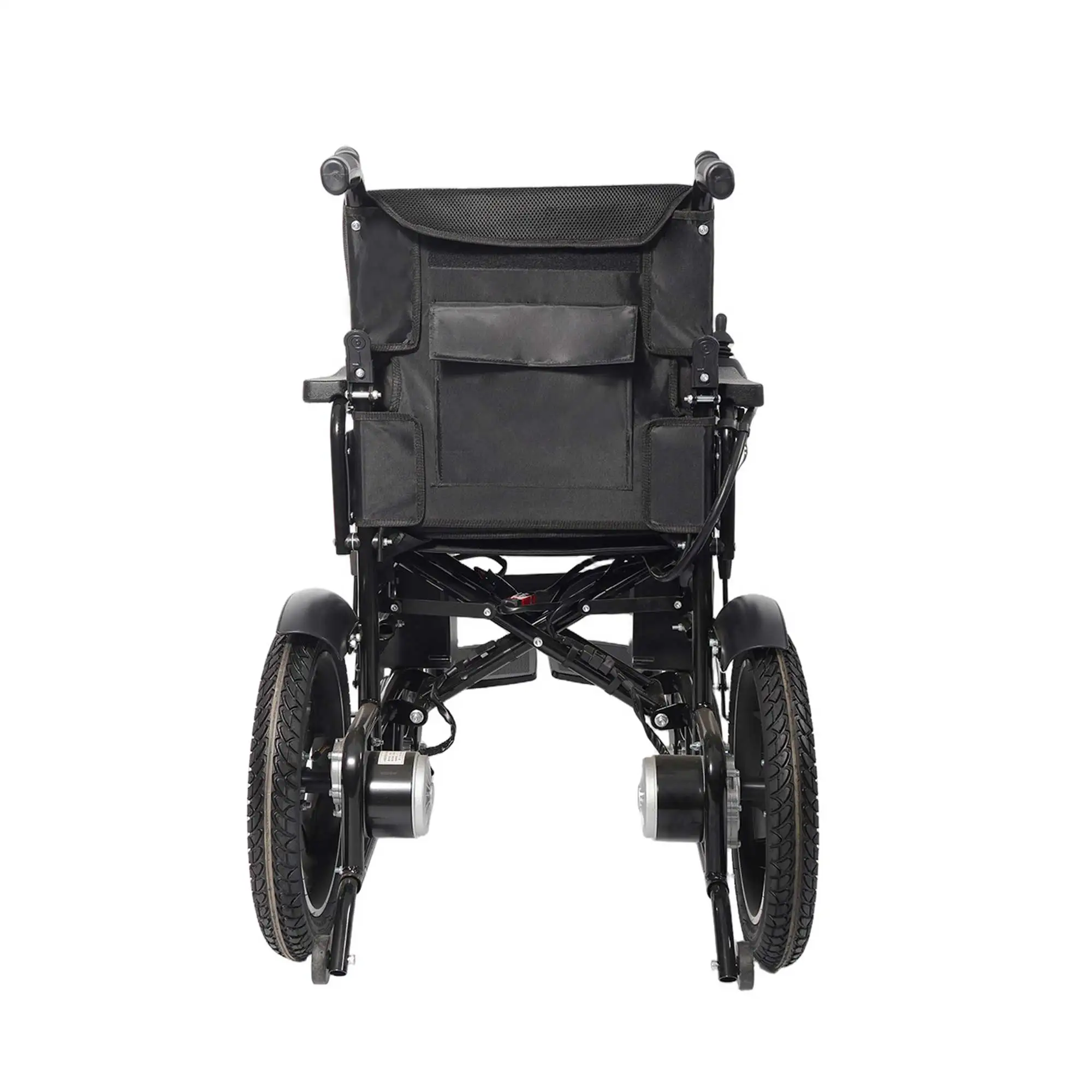 12-Inch Powerful Manual Remote Control Big Wheel Electric Wheelchair Used Aged Care Segway Ramps Rehabilitation 50151-L227