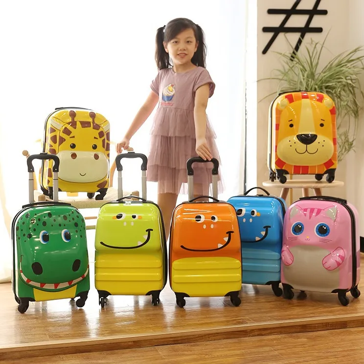 Custom Logo Kids Suitcase Trolley Case Wholesale Carry On Children Luggage Travel Suitcase For Kids