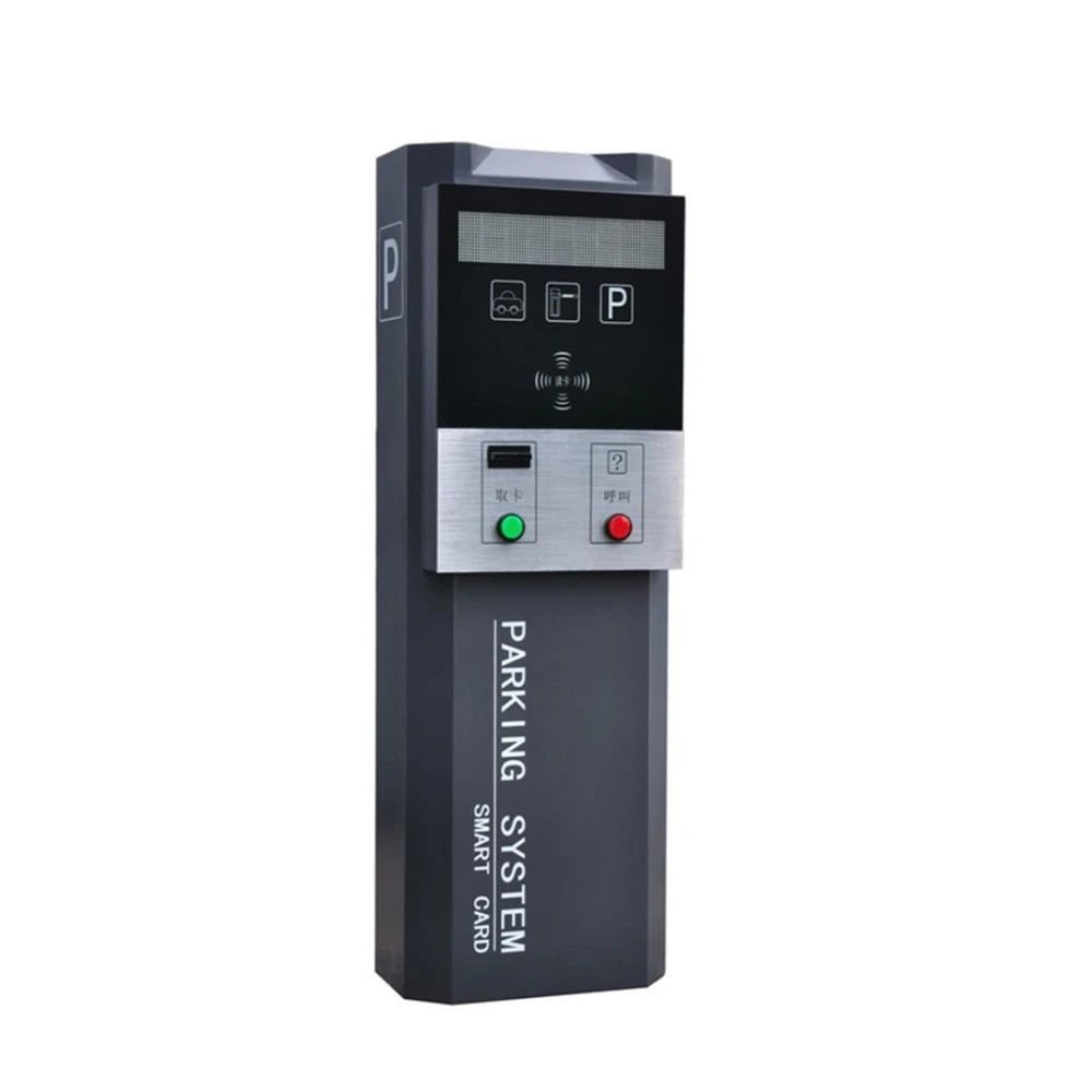 Proximity RFID Reader&Barcode Ticket Car Parking Management System