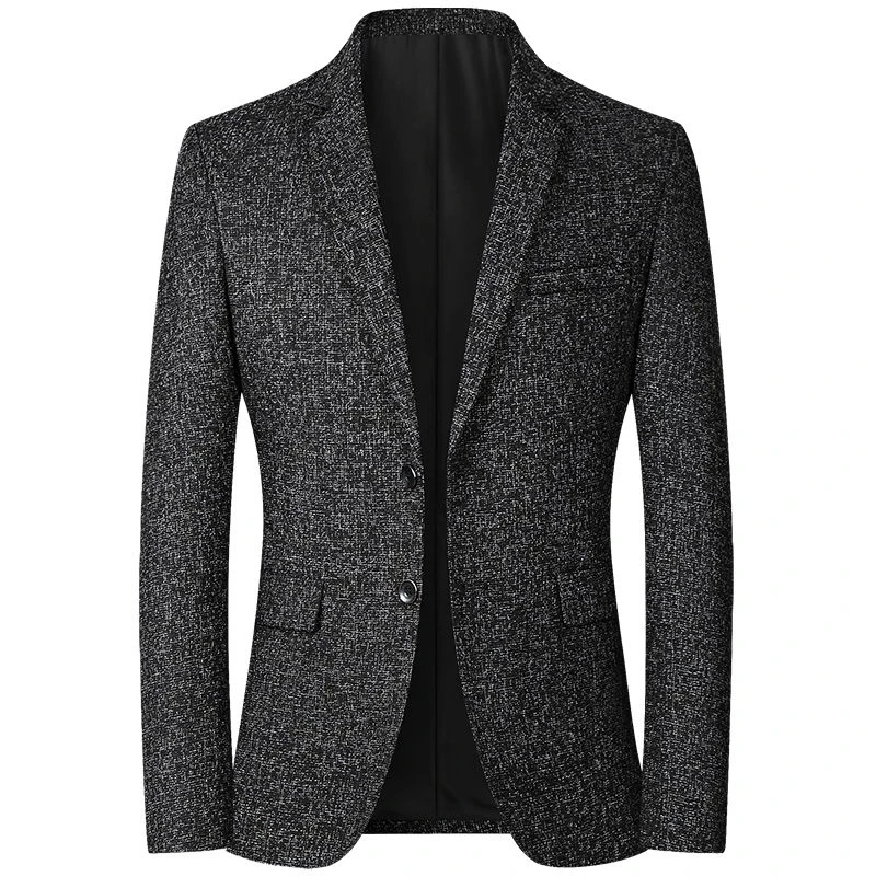 2022 New Blazers Men Brand Jacket Fashion Slim Casual Coats Handsome ...