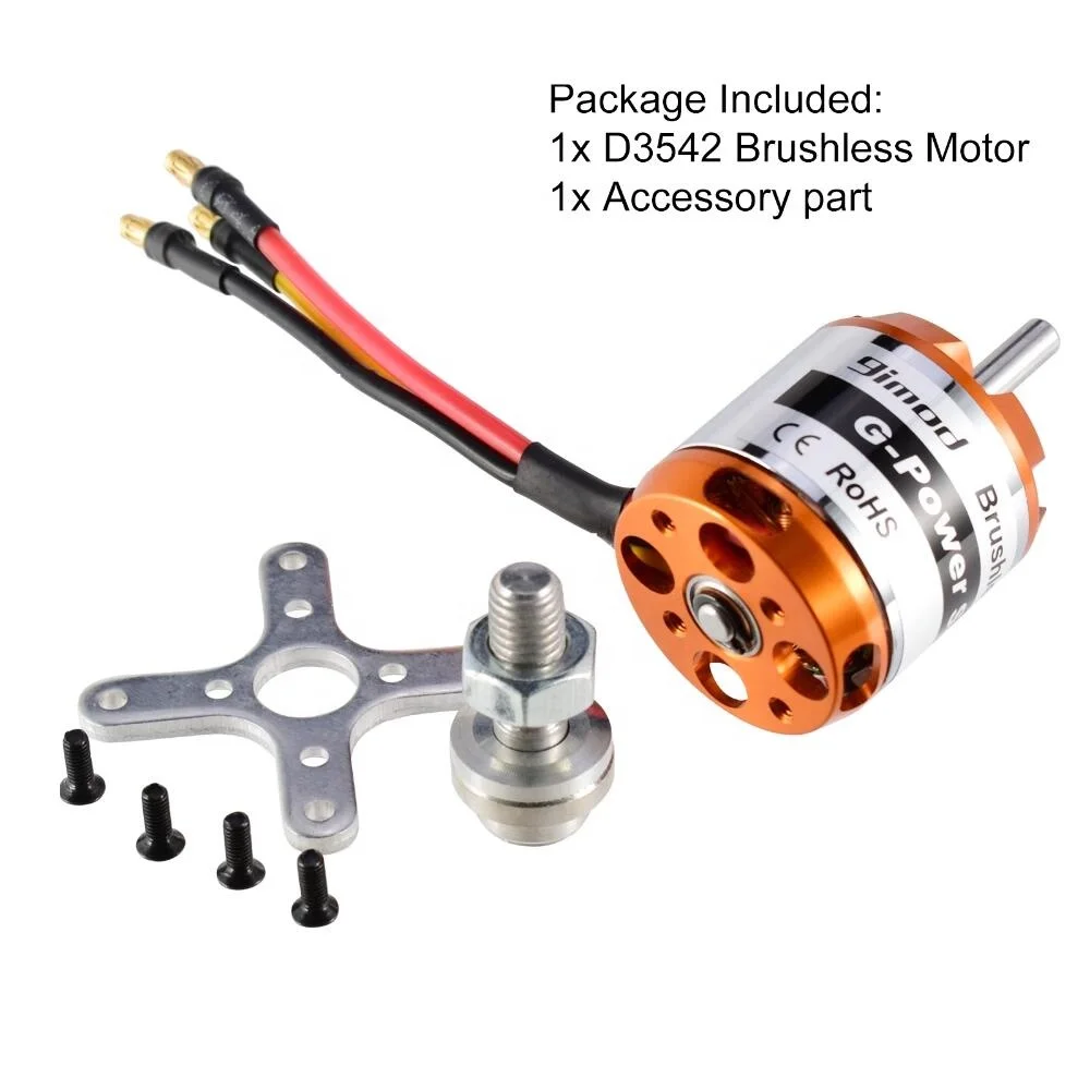 9imod D3542 1000KV 1250KV 1450KV бесщеточный двигатель RC FPV гоночные дроны мультикоптеры самолет с неподвижным крылом