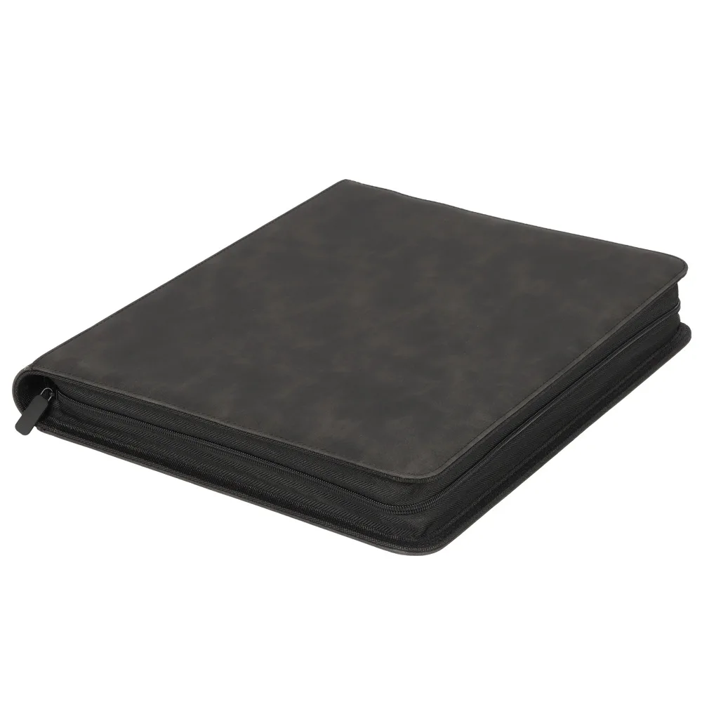 High Quality Pu Leather Trading Toploaders Card Binder 9 Pockets Top Loader Card Binders Buy