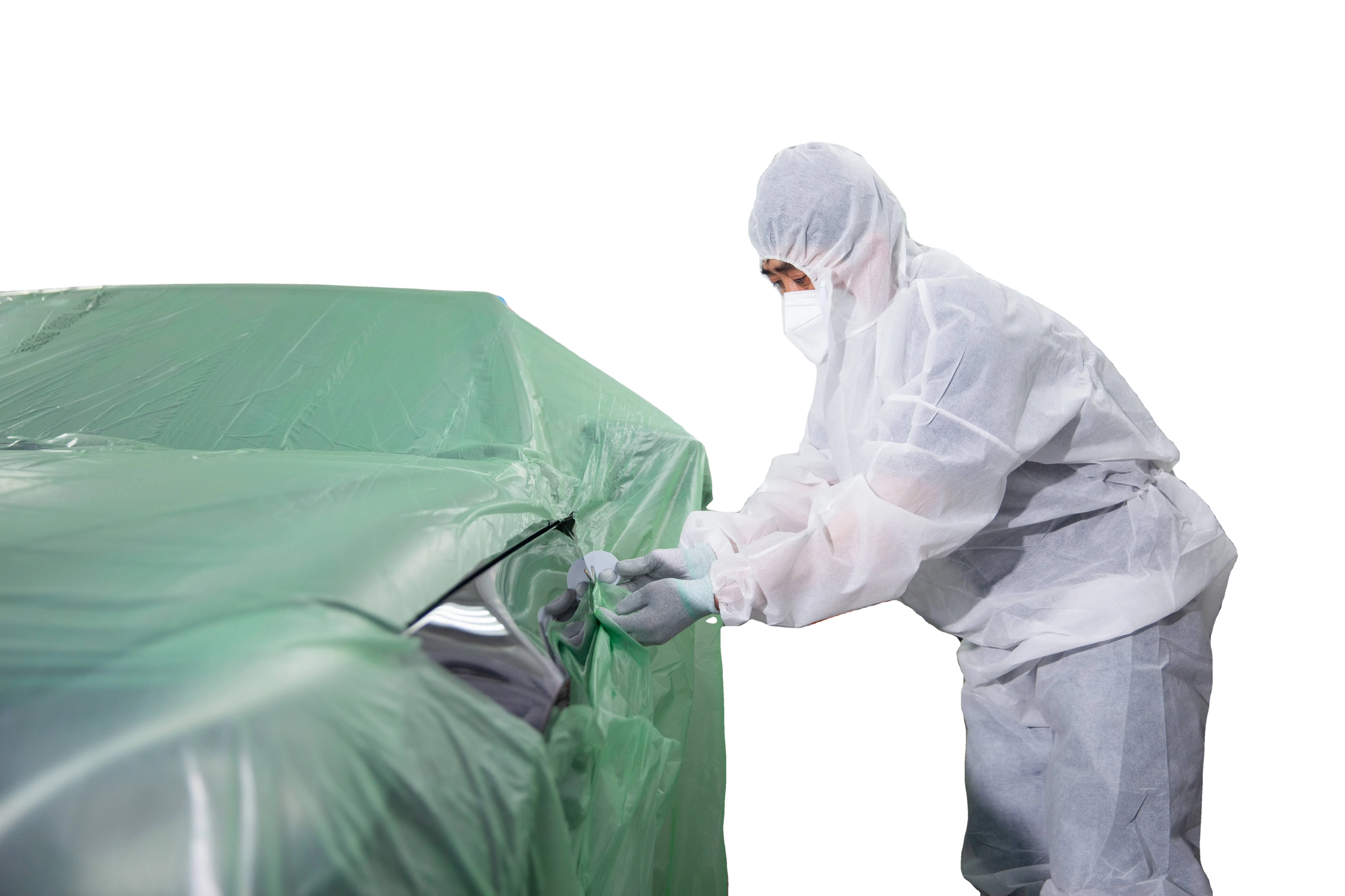 Автоматические автомобильные чехлы пластиковая пленка пластиковый