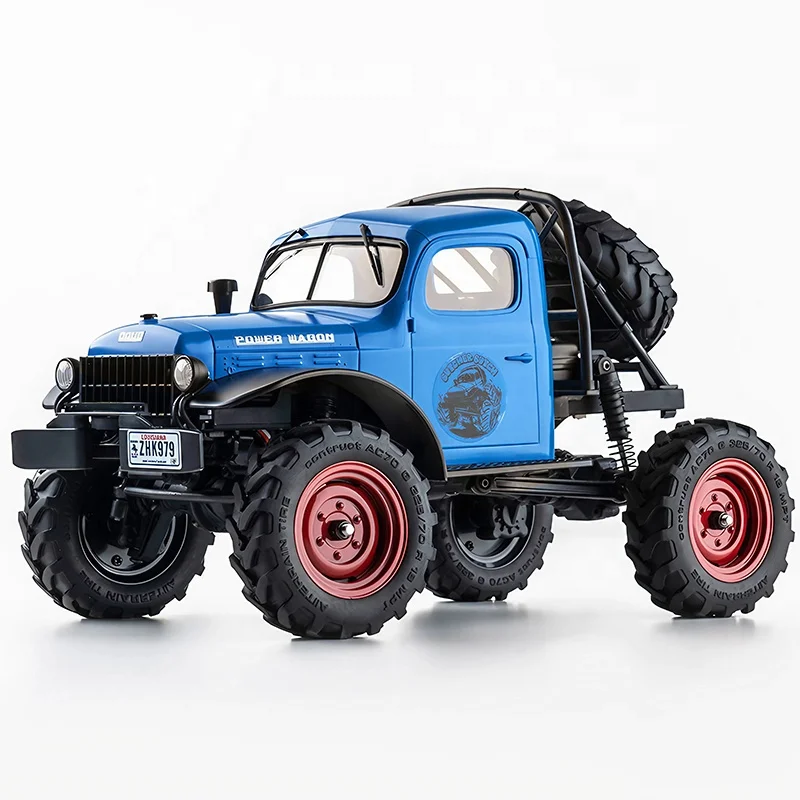 FMS 1/24 FCX24 Power Wagon RTR Todo Terreno com Luzes LED Controle
