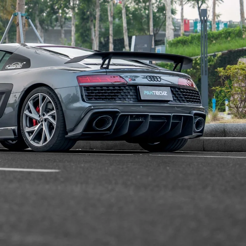 Difusor Traseiro Pequeno Surround Kit Corpo para Audi R8 foto 6