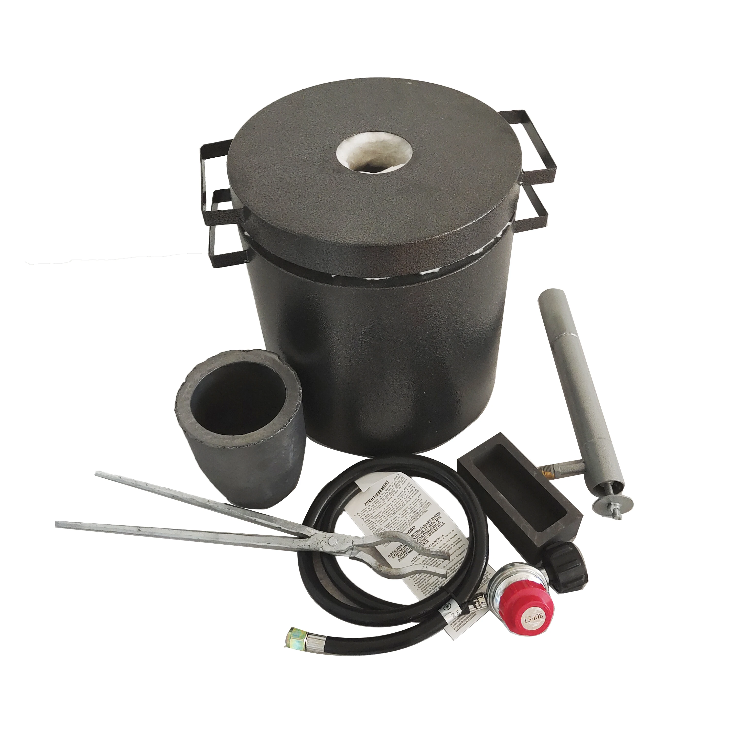 TEBAK Melting Furnace Mini Digital Electric Gold Melting Furnace Tin Silver Copper Aluminium Melting Gas Gold Melting Furnace