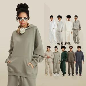 Roregal 2026 Autumn 445G Heavyweight French Terry Hoodie Solid Color Hoodie for Unisex