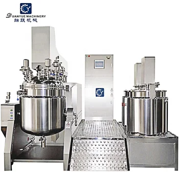 Aloe Vera Gel Vacuum Emulsifying Mixer - Efficient & Durable