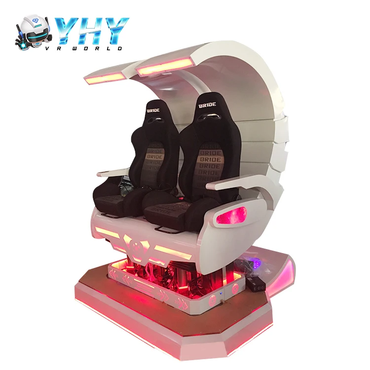 Shopping Mall Immersive Experience 360 Rotation Godzilla 9D12D Cinema Simulator 2 Seats 9D Vr