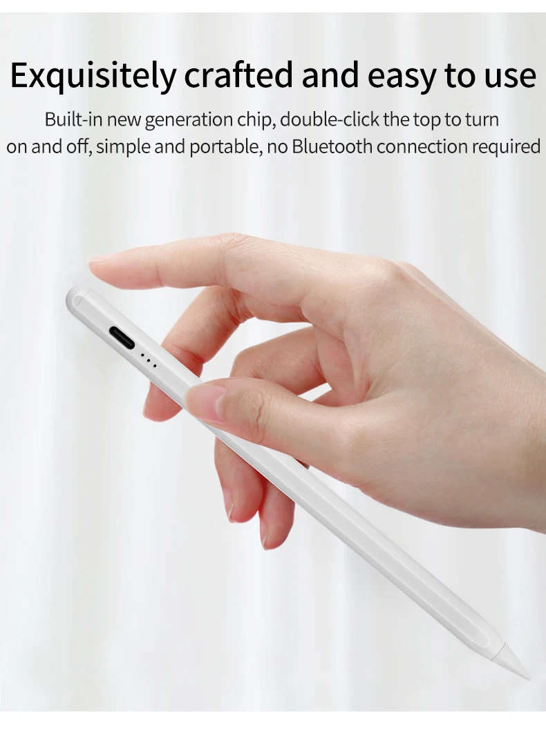 Bulk Universal Stylus Writing Pen Pad Digital Pencil With Palm