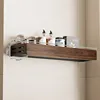Black walnut wood - widened shelf 32cm