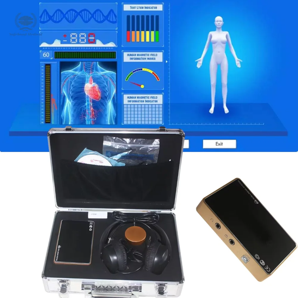 High Quality Quantum Magnetic Resonance Analyzer Multilingual Physical Health Analyzer