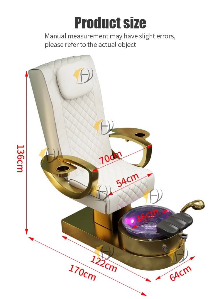 Silla De Pedicura Lujo 2023 Modern Luxury Seat Covers Manicure Massage
