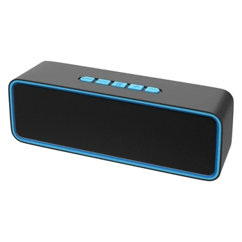 Audio Speaker Premium Stereo Portable Wireless Heavy Bass Subwoofer Speaker desktop speakers for pc Sound Bar