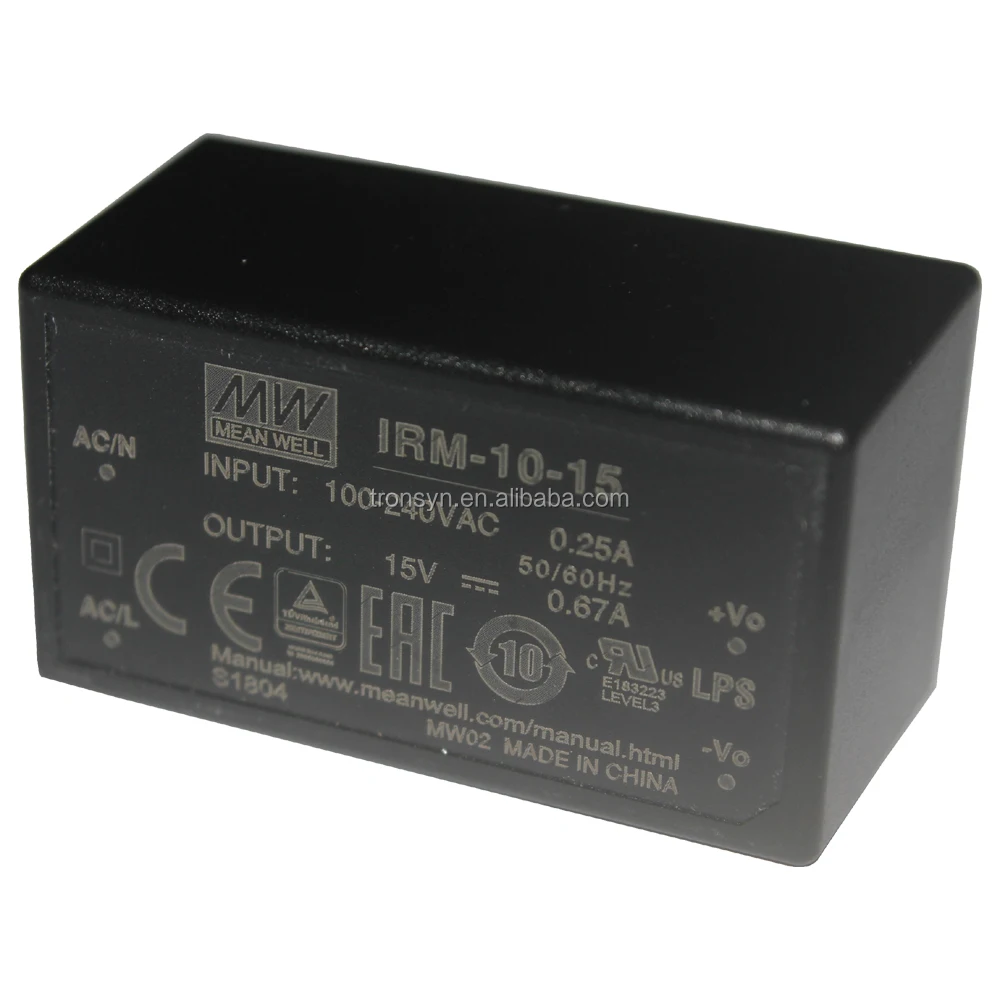 Meanwell Irm 10 15 10w 15v 0 67a Ac Dc Pcb Mount Green Power Module Support Mechanical Industrial Equipment Buy Power Module Green Power Module Ac Dc Pcb Mount Green Power Module Product On Alibaba Com