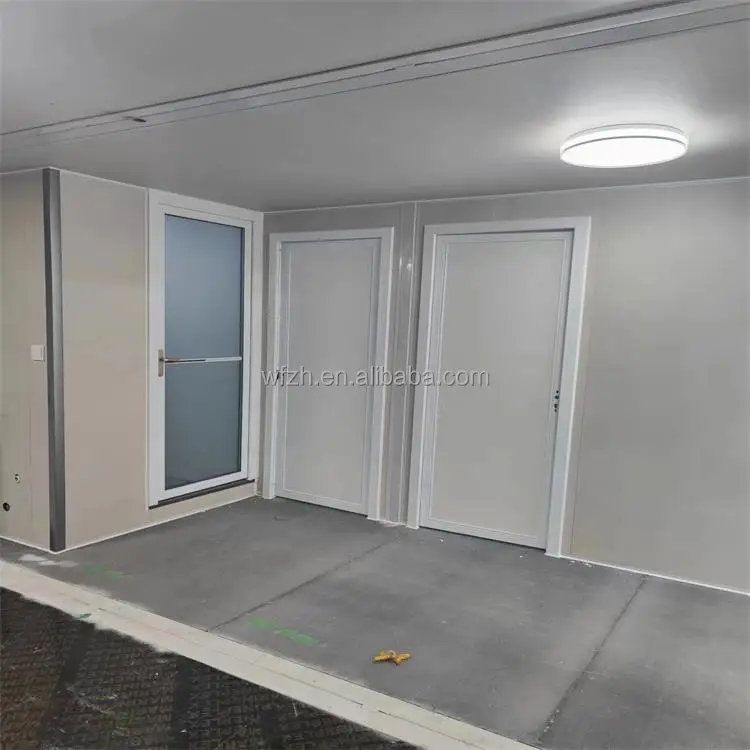 20Ft Luxury Large Prefab Australian Standard Expandable House With Veranda Container Home Slope Roof
