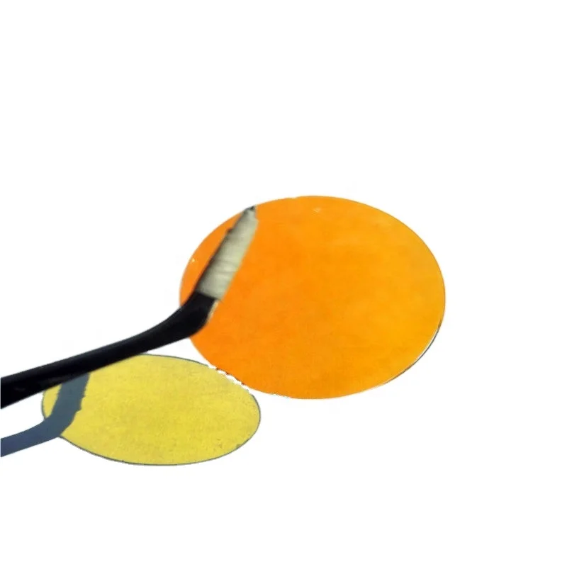 Factory Customized light yellow color Optical Filter hob445 holmium Glass
