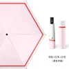 Light pink + red stripe + white edge (black handle)