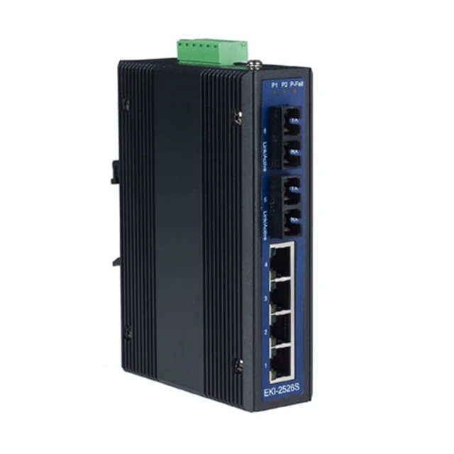 EKI-2525I-BE 5-Port 10/100Mbps Unmanaged Fast Ethernet Switch