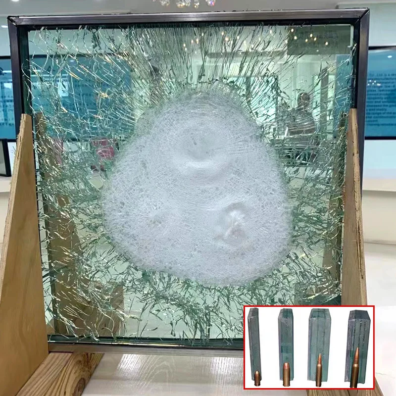 Manufacturer Customized Bulletproof And Shatterproof Glass Laminated