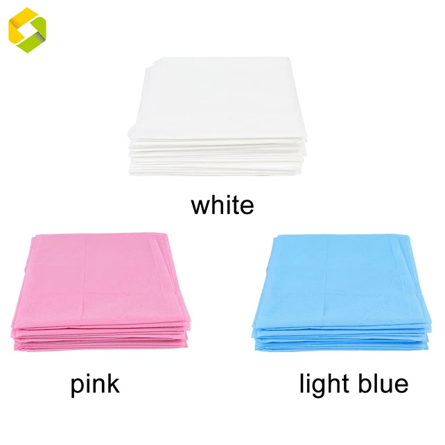 Ткань одноразового использования белый одноразовые простыни для похода в спа-салон массаж лист