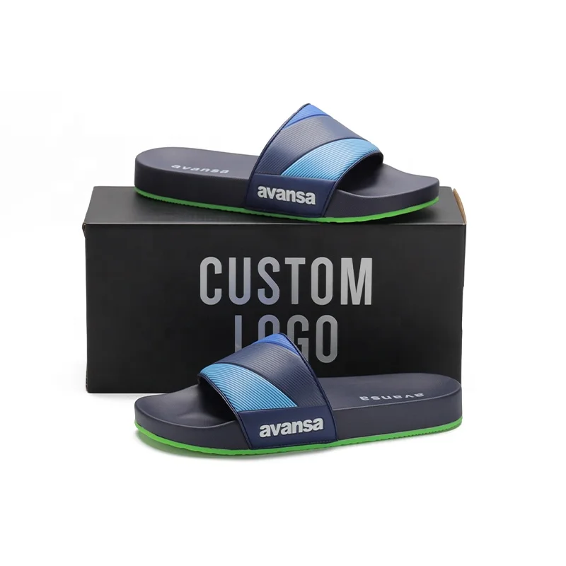 Henghao Custom Slide Mulit-Color Memory Foam Anti Slip Dust-Proof Materials Summer Beach Custom Logo House Slipper Flip-Flops