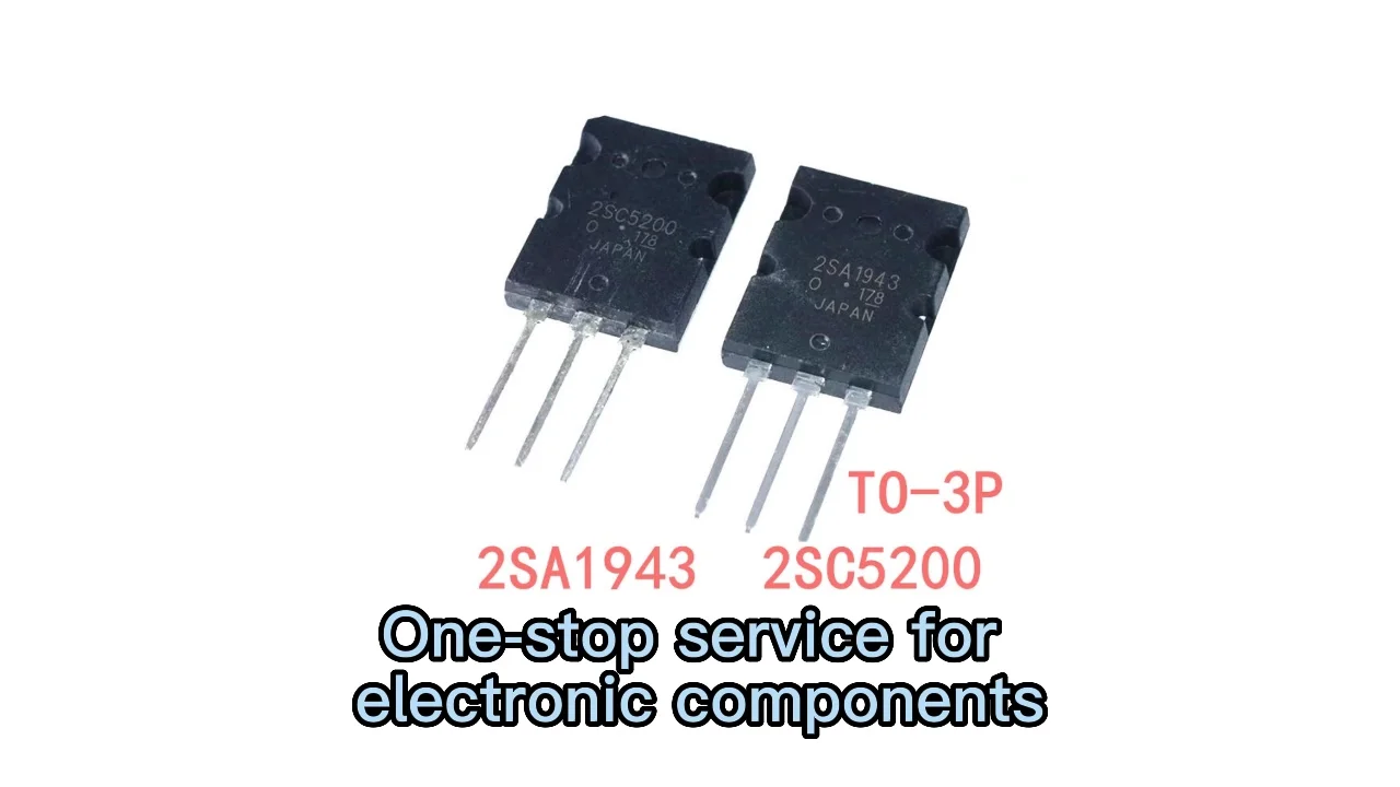 Transistor 2sc5200 2sa1943 Asli Daya Tinggi Chip Asli To3pl Audio