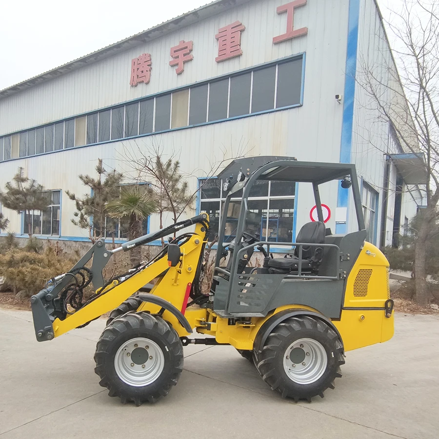 Optional Euro V Engines Articulated Mini Front End Wheel Loader DY35