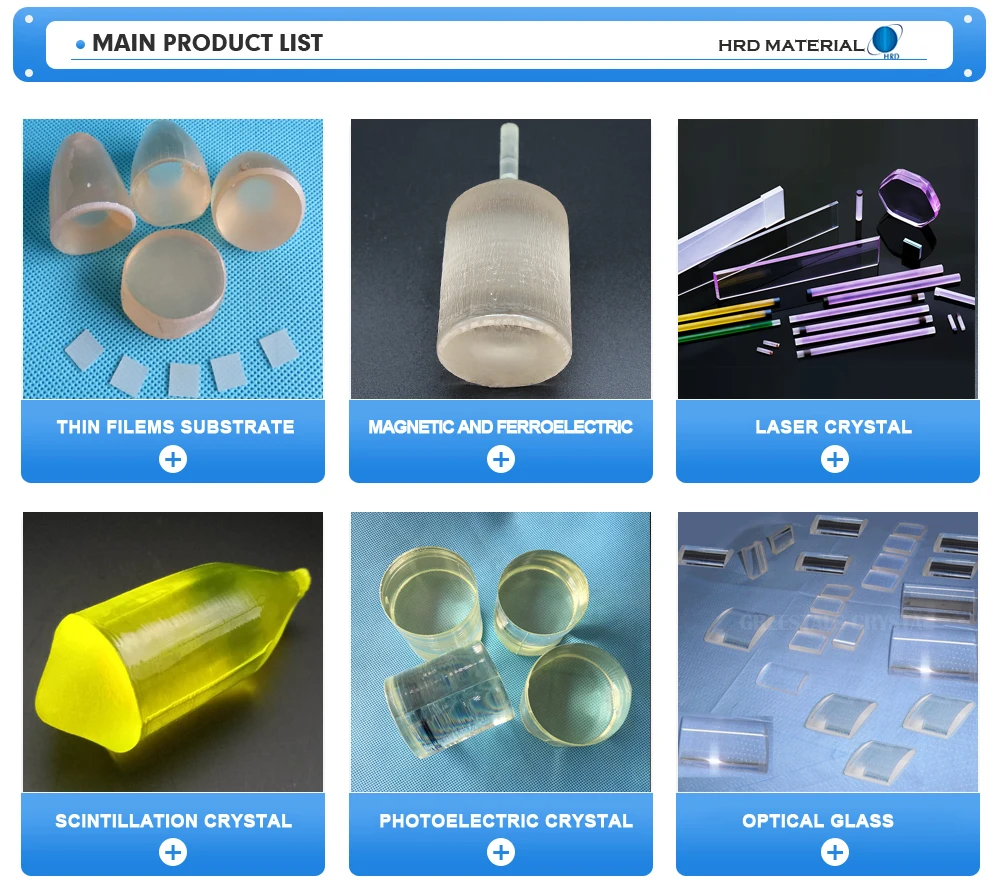 Photoelectric Material Factory Tl Doped Csi Csi(tl) Scintillation