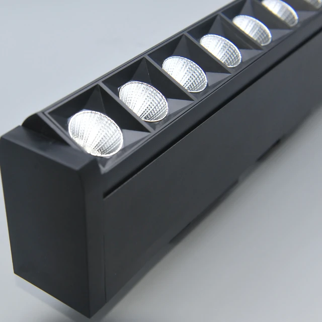 Modern Indoor Lighting COB Base Spot Lighting for Office & Hotel Aluminum Body with Mirror Reflector
