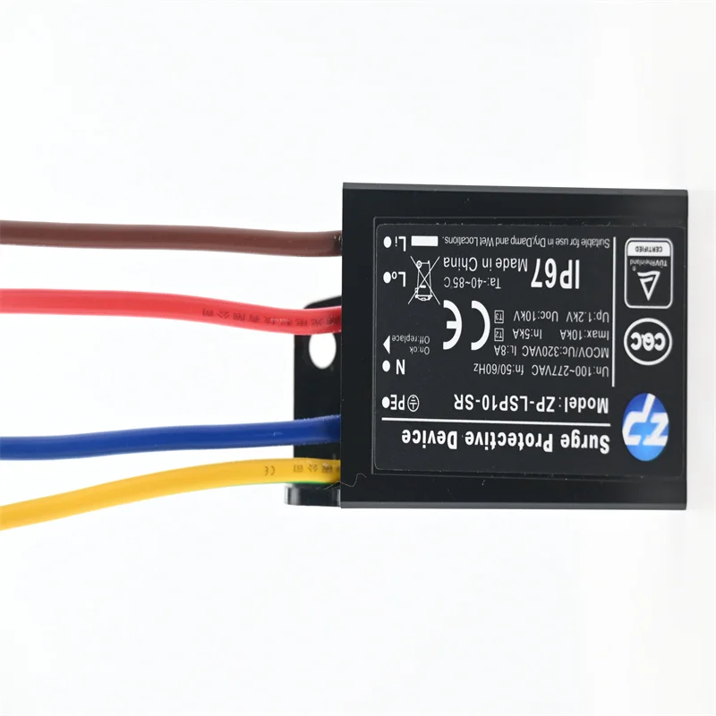 10Ka 10Kv Voltage Protector Ac Parallel 277Vac Surge Protector Ac for Commercial Light
