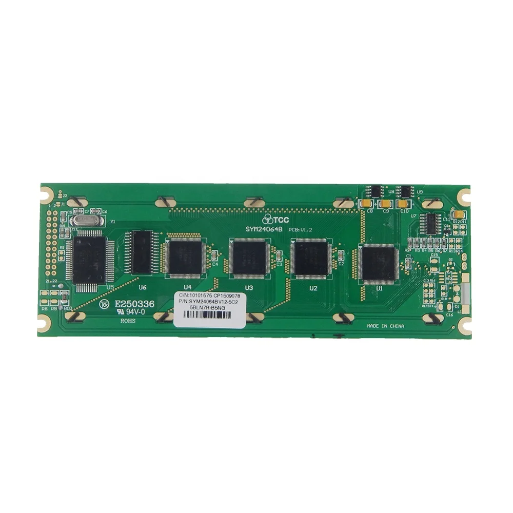 22 Pin 240x64 LCD Module with T6963c Controller - 5.4 Inch