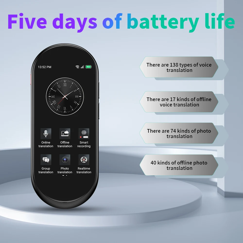 VORMOR Translator - Real Time Accurate Translation for 138 Languages