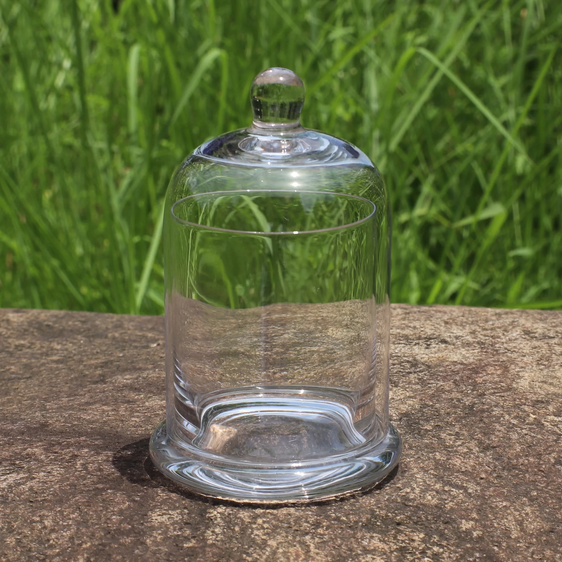 Ручная работа прозрачное стекло домашний декор стеклянная колокольчик купол для