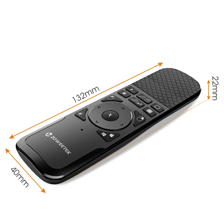 RF Air Mouse or Touchpad Remote Control for Smart TV Samsung Laser Pointer Wireless Presenter