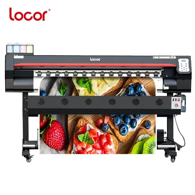 Source Locor Easyjet cheap price 1801 XP600 heads large format eco solvent sticker flex banner printing machine printer on m.alibaba.com