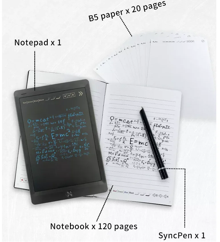 Manufacturer Oem Odm Smart Writing Pen Synchronous Handwriting Notebook