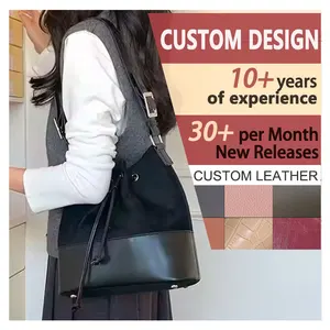 Professional Women'S Popular Pu Leather Bag Fashion Suede Shoulder Bags for Women