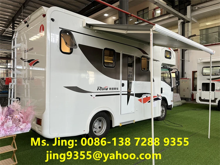 Comfortable ISUZU 4x2 Mobile House Truck Automatic RV Motorhome for ...