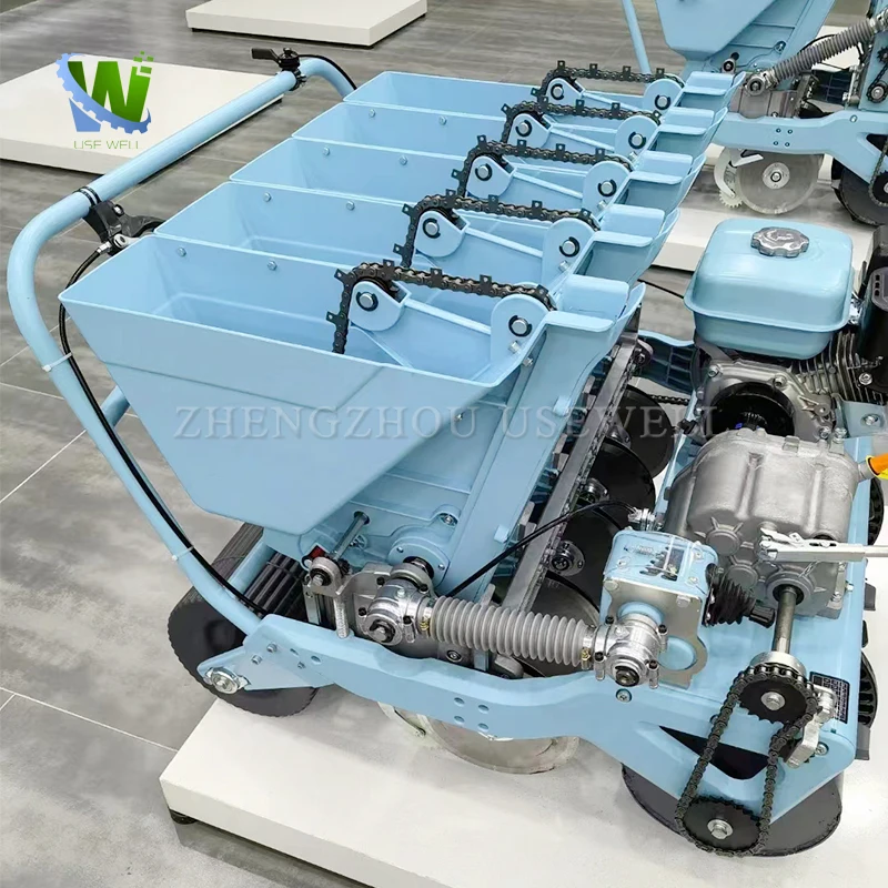China 1 Row 2 Row Tractor Mounted Garlic Seed Tractor Planter Machine Manual Hand Garlic Seeder Planting Machine