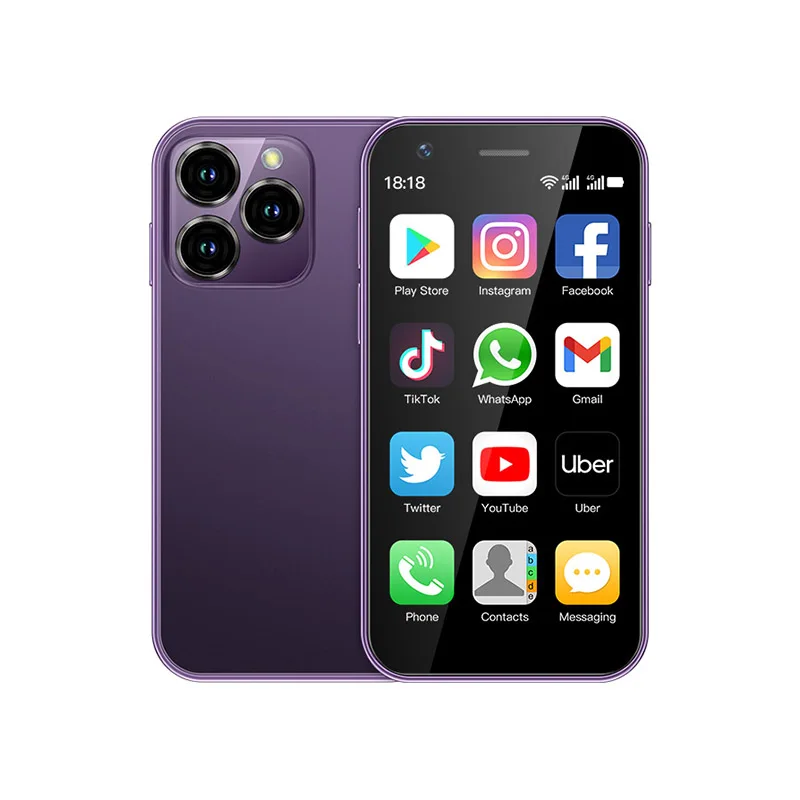 SOYES XS16 Big Battery Android 4G Mobile Phone Dual SIM Mini Smartphone