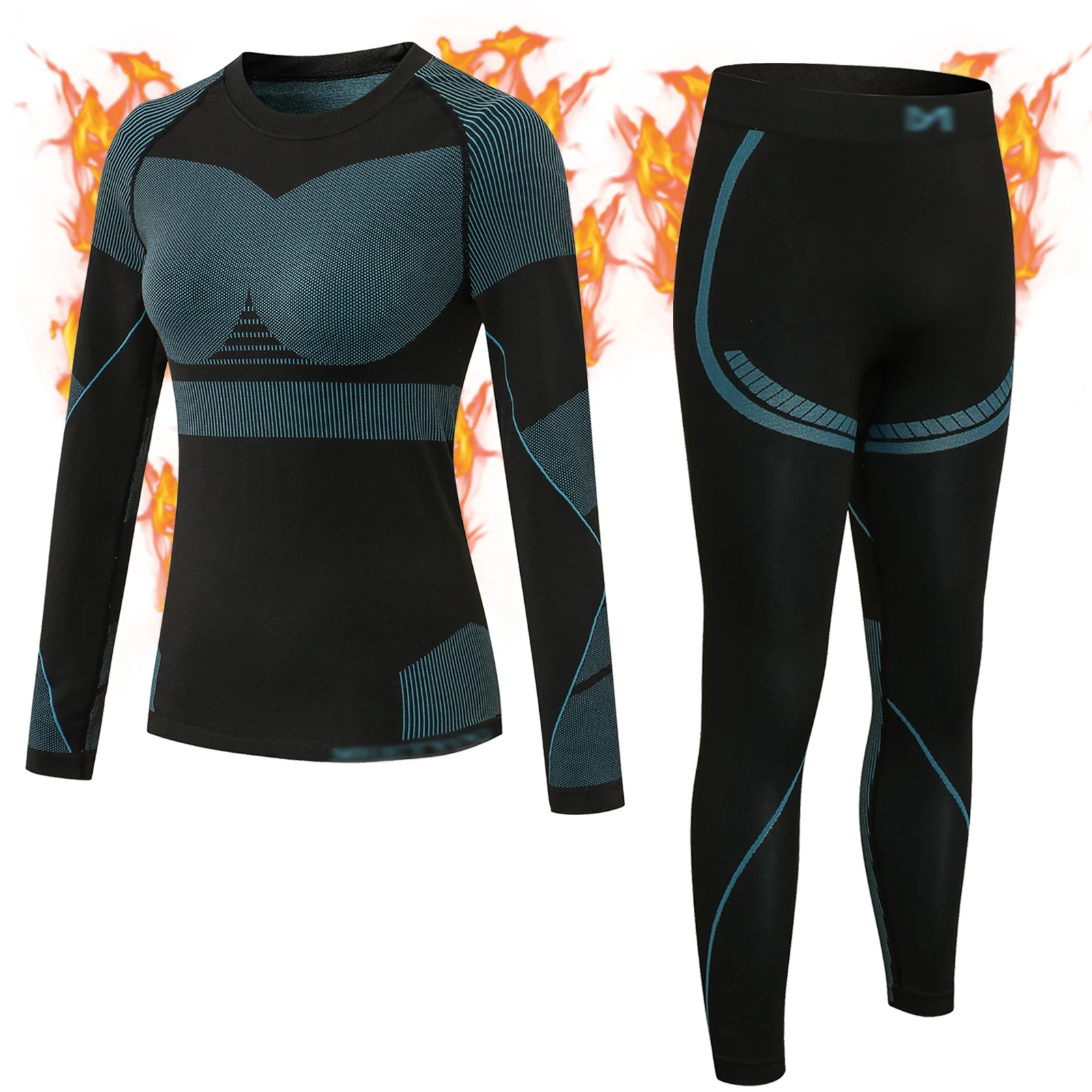 Ropa Interior Térmica Deportiva Sin Costuras Para Mujer,Conjunto De  Calzoncillos Largos Térmicos De Compresión Para Invierno,Venta Al Por Mayor  - Buy Ropa Interior Térmica,Venta Al Por Mayor Ropa Interior Térmica,Deportes  Ropa Térmica