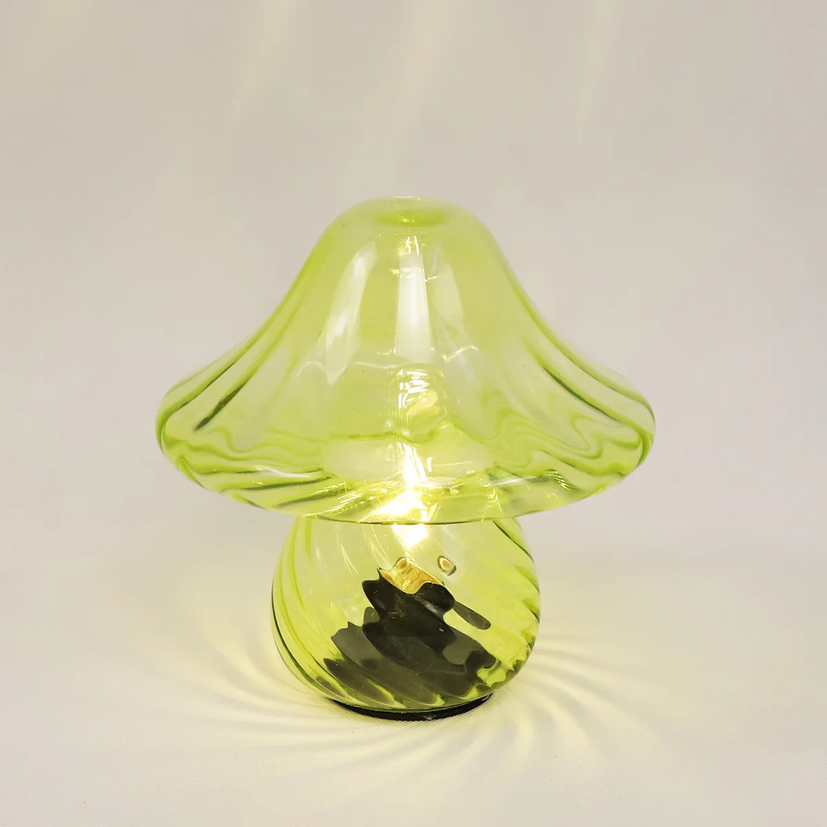 European court style glass bedroom living room bedside yellow glass table lamp light study designer floor  with various style