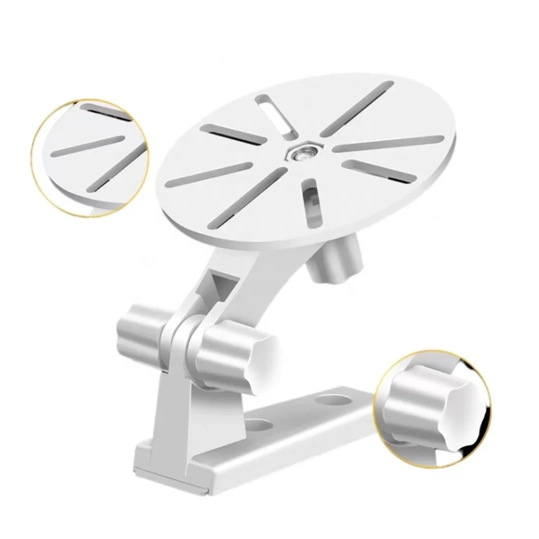 Support Mural Magnétique Pour Caméra De Sécurité - Pivot 360°, Fixation Adhésive Ou Aimantée, 2 Packs - 3